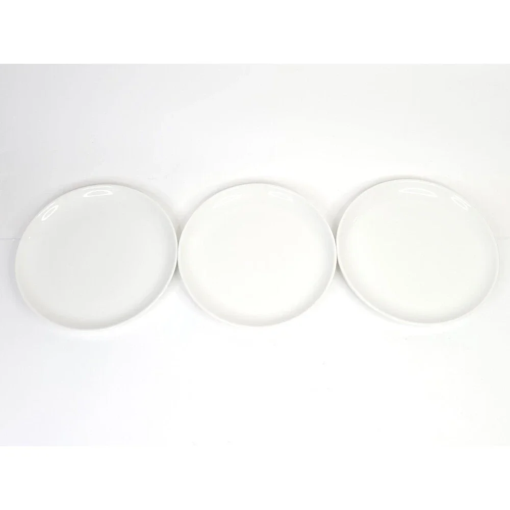 Crate And Barrel Plates Staxx 3 Piece Set
